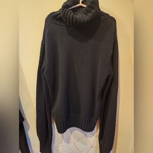 Club Monaco sweater, 100% cotton turtle neck
